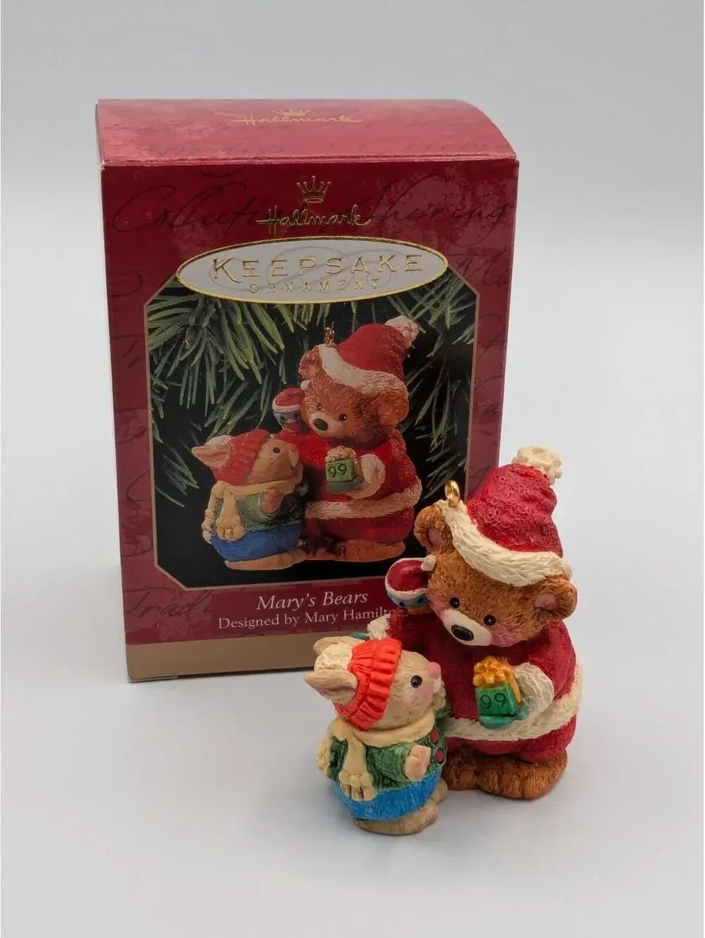 Hallmark Keepsake Mary's Bears 1999, Vintage Christmas Ornament